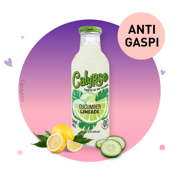 Calypso Cucumber Limeade - Anti Gaspi (DDM dépassée)