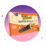 Peanut Butter Wafer Rolls