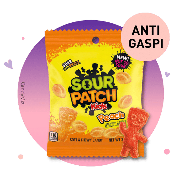 Sour Patch Kids Peach - Anti Gaspi (DDM dépassée)