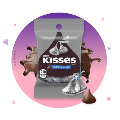 Photo Kisses Milk chocolate