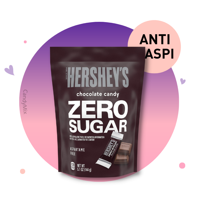 Hershey's Zero Sugar Milk Chocolate - Anti Gaspi (DDM dépassée)