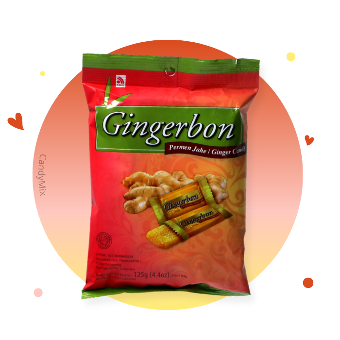 Gingerbon - Sachet de bonbons au gingembre - Anti Gaspi (DDM dépassée)